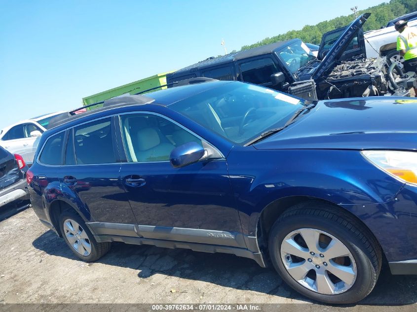 2011 Subaru Outback 2.5I Premium VIN: 4S4BRBGC6B3323766 Lot: 39762634