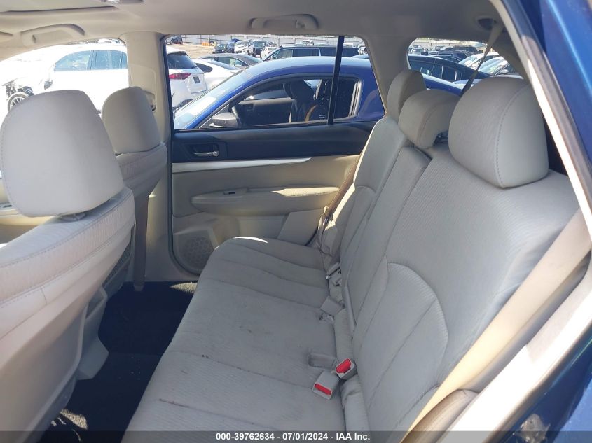 2011 Subaru Outback 2.5I Premium VIN: 4S4BRBGC6B3323766 Lot: 39762634