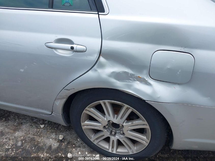 2006 Toyota Avalon Xl/Xls/Touring/Limited VIN: 4T1BK36B96U125282 Lot: 39762648