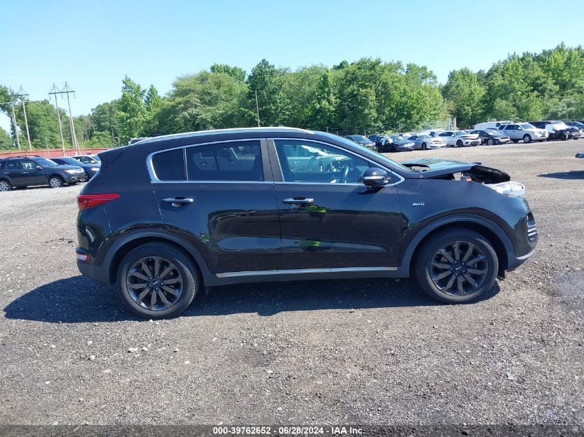 2018 Kia Sportage Ex VIN: KNDPNCAC9J7425204 Lot: 39762652