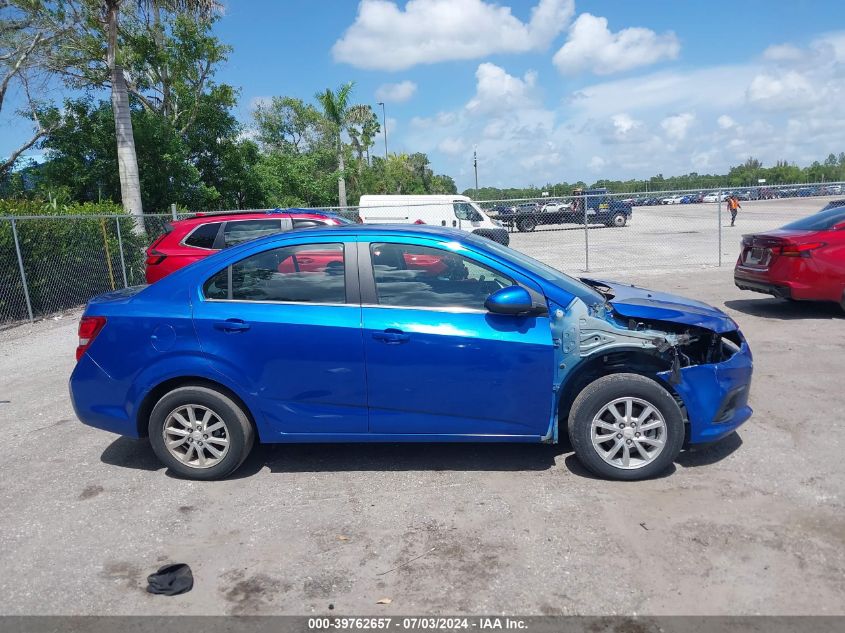 2020 Chevrolet Sonic Fwd Lt VIN: 1G1JD5SB1L4122778 Lot: 39762657