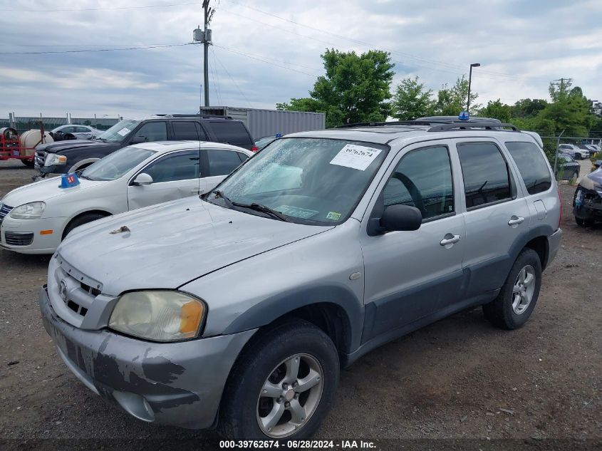 2006 Mazda Tribute I VIN: 4F2YZ92Z56KM31259 Lot: 39762674