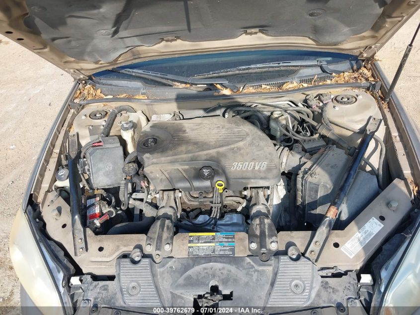 2006 Chevrolet Impala Lt VIN: 2G1WT58K169119963 Lot: 39762679