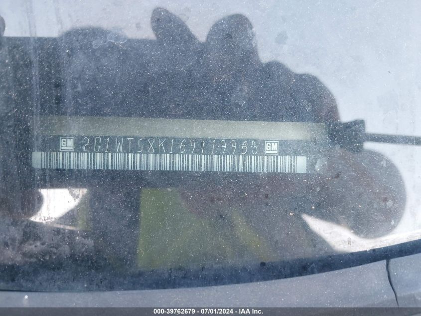 2006 Chevrolet Impala Lt VIN: 2G1WT58K169119963 Lot: 39762679