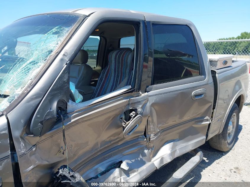 2002 Ford F150 Supercrew VIN: 1FTRW07L32KD86944 Lot: 39762690