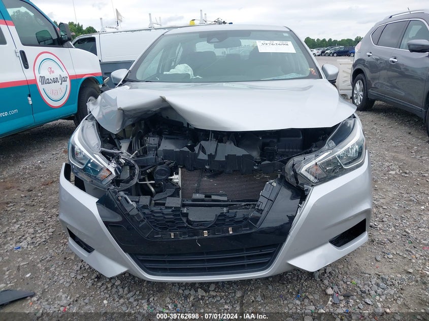 2021 Nissan Versa Sv Xtronic Cvt VIN: 3N1CN8EV7ML850415 Lot: 39762698