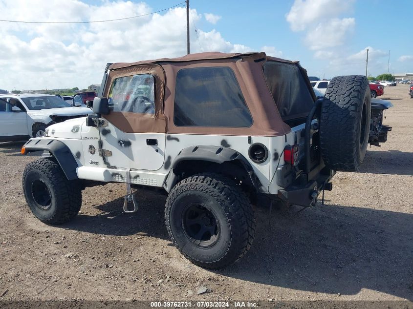 2002 Jeep Wrangler Sahara VIN: 1J4FA59S92P720412 Lot: 39762731