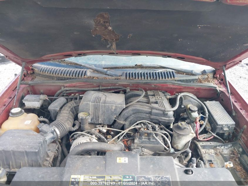 2002 Ford Explorer Xls VIN: 1FMZU62E02ZB07048 Lot: 39762749