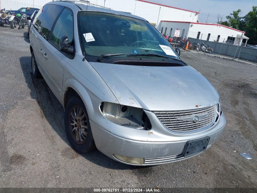 2001 Chrysler Town & Country Limited VIN: 2C8GP64L01R296435 Lot: 39762751