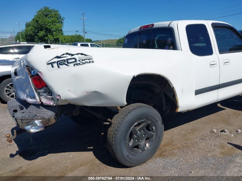 2000 Toyota Tundra Sr5 V8 VIN: 5TBBT4418YS115344 Lot: 39762768