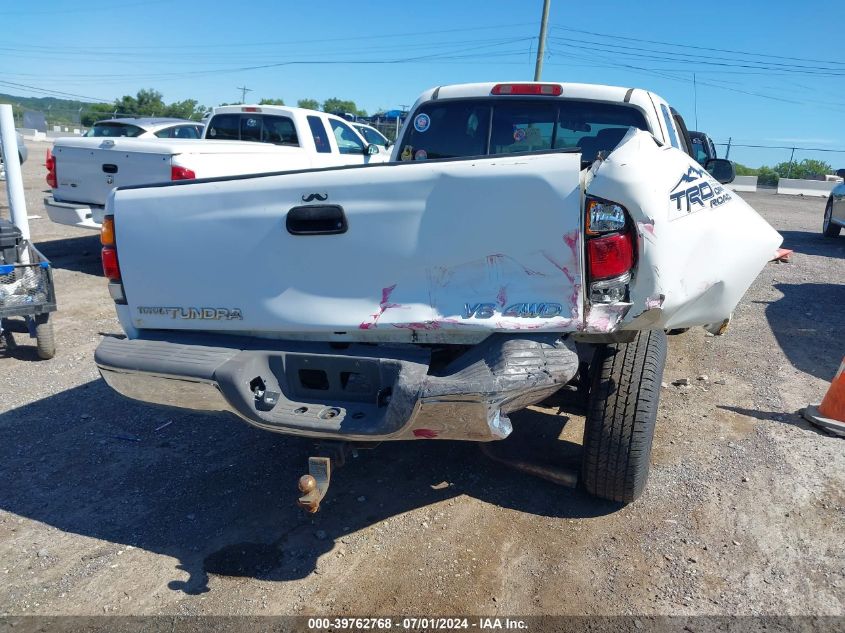 2000 Toyota Tundra Sr5 V8 VIN: 5TBBT4418YS115344 Lot: 39762768