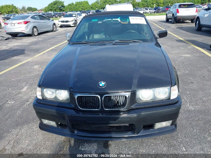 1999 BMW 323Ic VIN: WBABJ7331XEA17875 Lot: 39762782