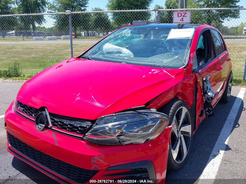 2019 Volkswagen Golf Gti 2.0T Autobahn/2.0T Rabbit Edition/2.0T S/2.0T Se VIN: 3VW6T7AU1KM002381 Lot: 39762791