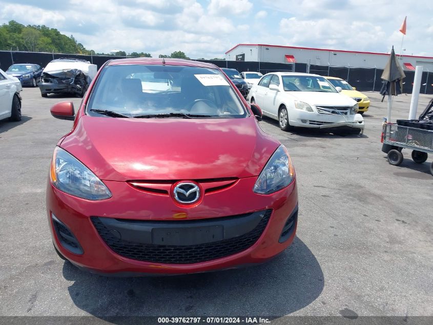 2014 Mazda Mazda2 Sport VIN: JM1DE1KZXE0185072 Lot: 39762797