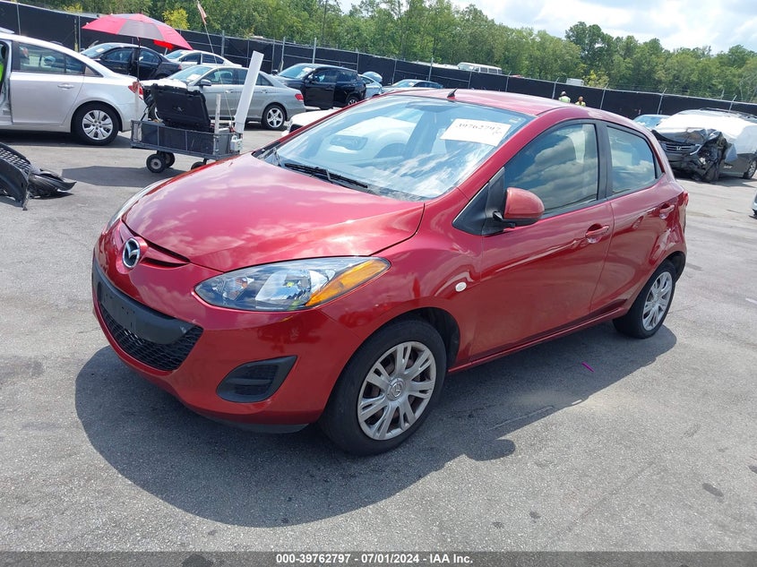 2014 Mazda Mazda2 Sport VIN: JM1DE1KZXE0185072 Lot: 39762797