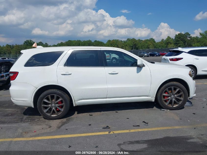 2017 Dodge Durango Gt Awd VIN: 1C4RDJDG0HC870656 Lot: 39762800