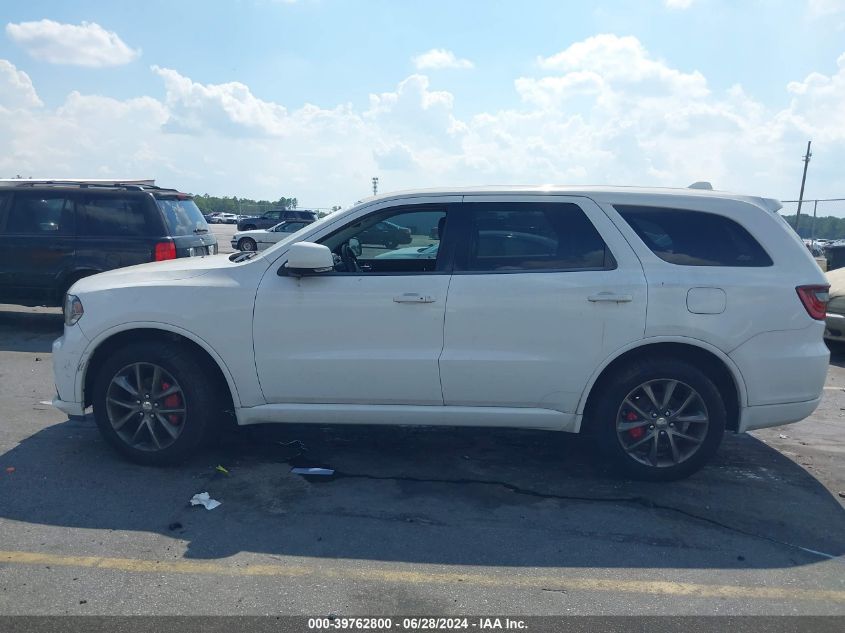 2017 Dodge Durango Gt Awd VIN: 1C4RDJDG0HC870656 Lot: 39762800