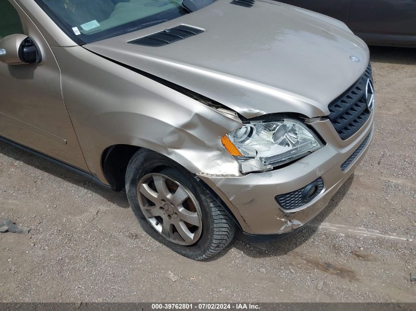 2006 Mercedes-Benz Ml 350 4Matic VIN: 4JGBB86E06A008733 Lot: 39762801