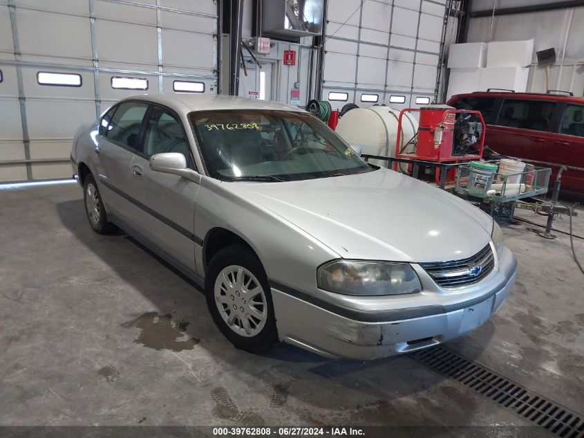 2000 Chevrolet Impala VIN: 2G1WF52E6Y9203595 Lot: 39762808