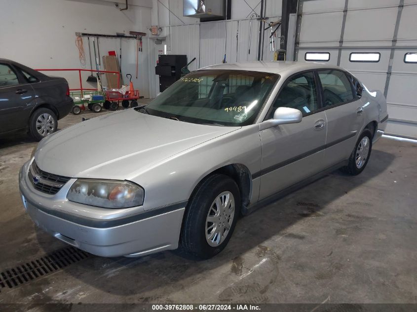 2000 Chevrolet Impala VIN: 2G1WF52E6Y9203595 Lot: 39762808