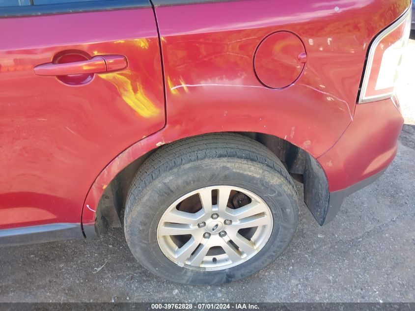 2008 Ford Edge Sel VIN: 2FMDK48C48BA90521 Lot: 39762828