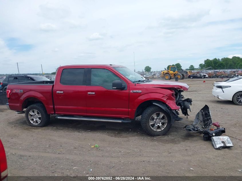 2016 Ford F-150 Xlt VIN: 1FTEW1EFXGKE08785 Lot: 39762852