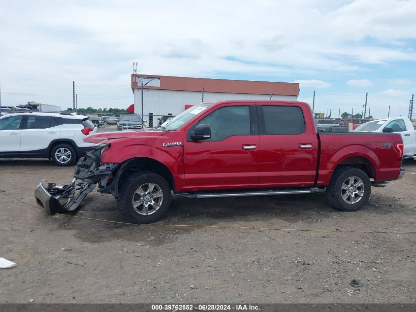 2016 Ford F-150 Xlt VIN: 1FTEW1EFXGKE08785 Lot: 39762852