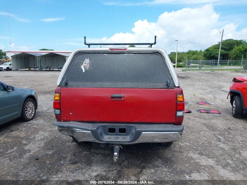 2000 Toyota Tundra Access Cab Limited VIN: 5TBRT3811YS061906 Lot: 39762854