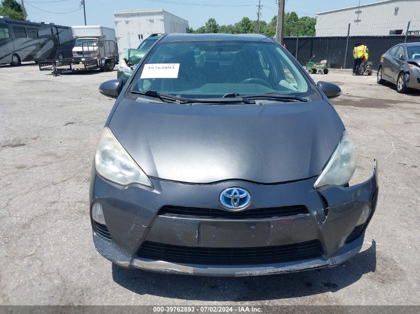 2013 Toyota Prius C Three VIN: JTDKDTB34D1538710 Lot: 39762893