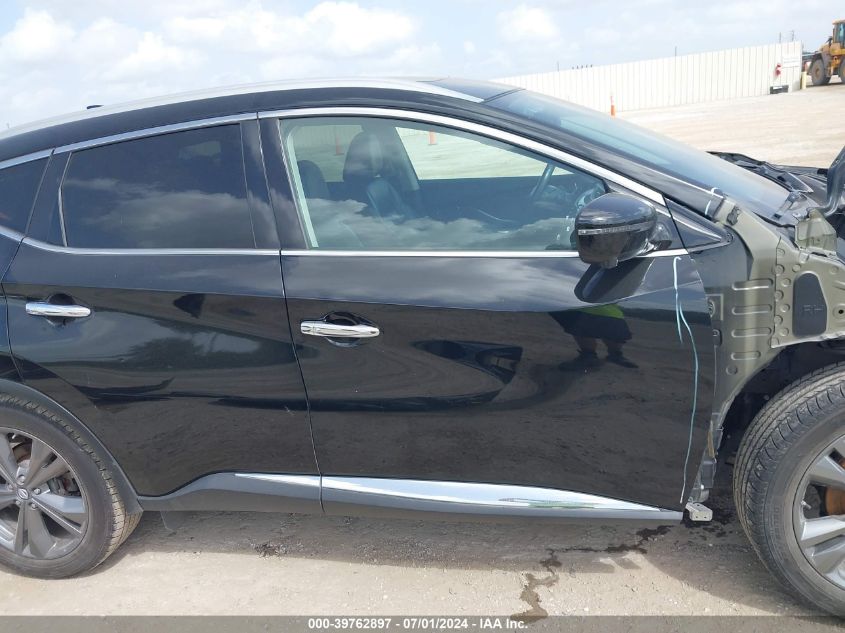 2019 Nissan Murano Platinum VIN: 5N1AZ2MJ3KN127299 Lot: 39762897