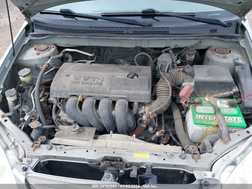 2004 Toyota Corolla Le VIN: 2T1BR32E64C186048 Lot: 39762901