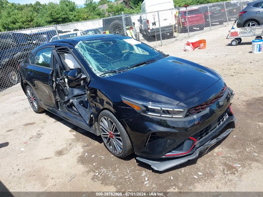 2022 Kia Forte Gt VIN: 3KPF44AC5NE477519 Lot: 39762908