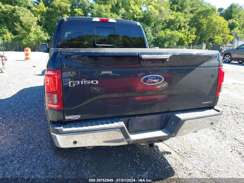 2016 Ford F-150 Lariat VIN: 1FTEW1EF2GFA61994 Lot: 39762949