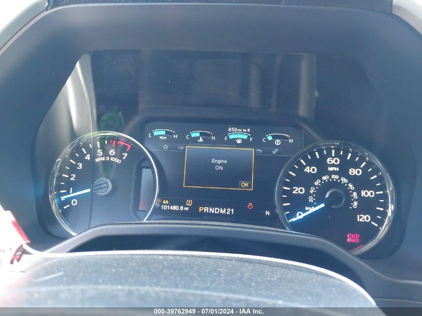 2016 Ford F-150 Lariat VIN: 1FTEW1EF2GFA61994 Lot: 39762949