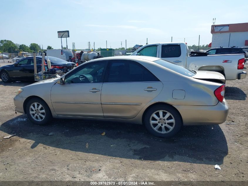 2004 Toyota Camry Xle VIN: 4T1BE32K44U866837 Lot: 39762973
