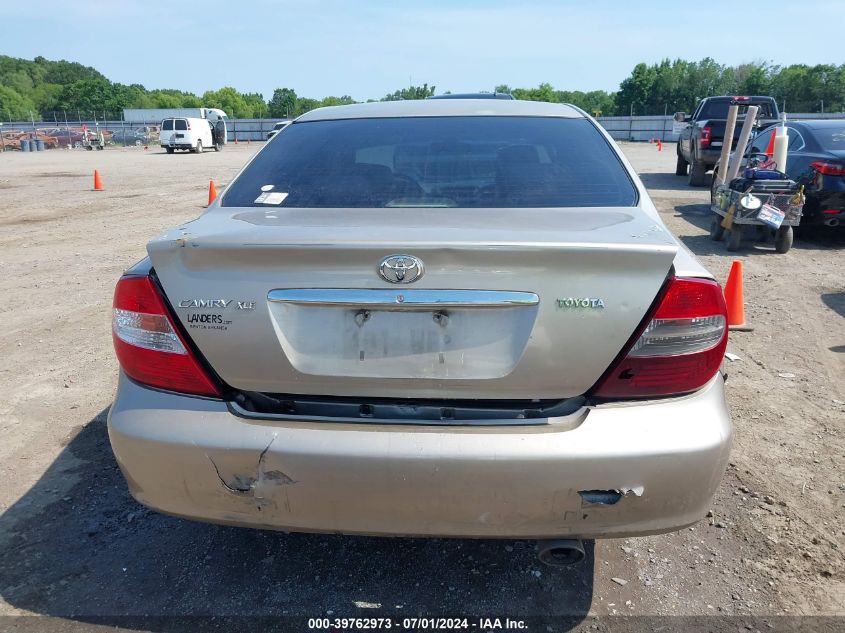 2004 Toyota Camry Xle VIN: 4T1BE32K44U866837 Lot: 39762973