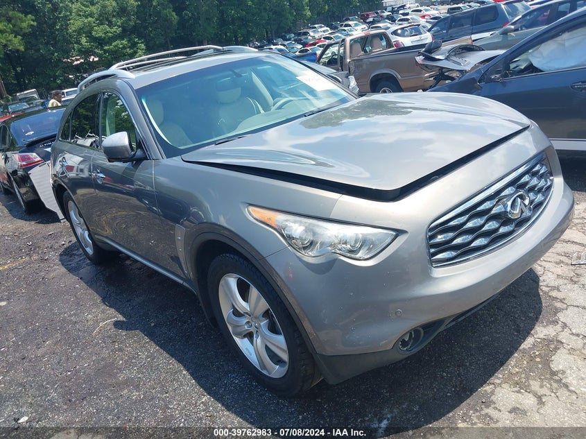 2010 Infiniti Fx35 VIN: JN8AS1MU9AM801817 Lot: 39762983