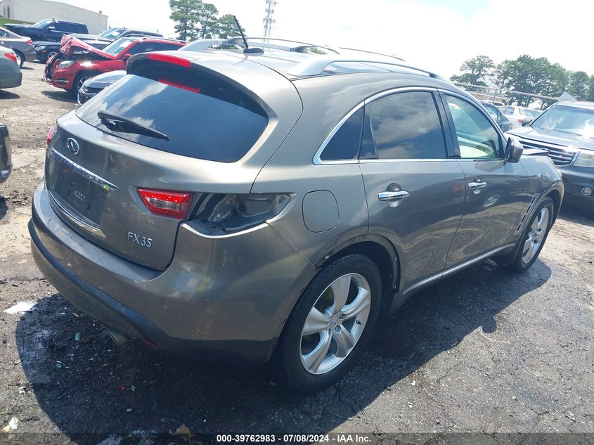 2010 Infiniti Fx35 VIN: JN8AS1MU9AM801817 Lot: 39762983