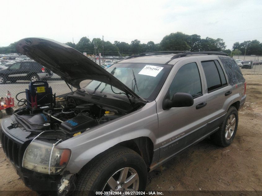 2001 Jeep Grand Cherokee Laredo VIN: 1J4GX48S31C599266 Lot: 39762984