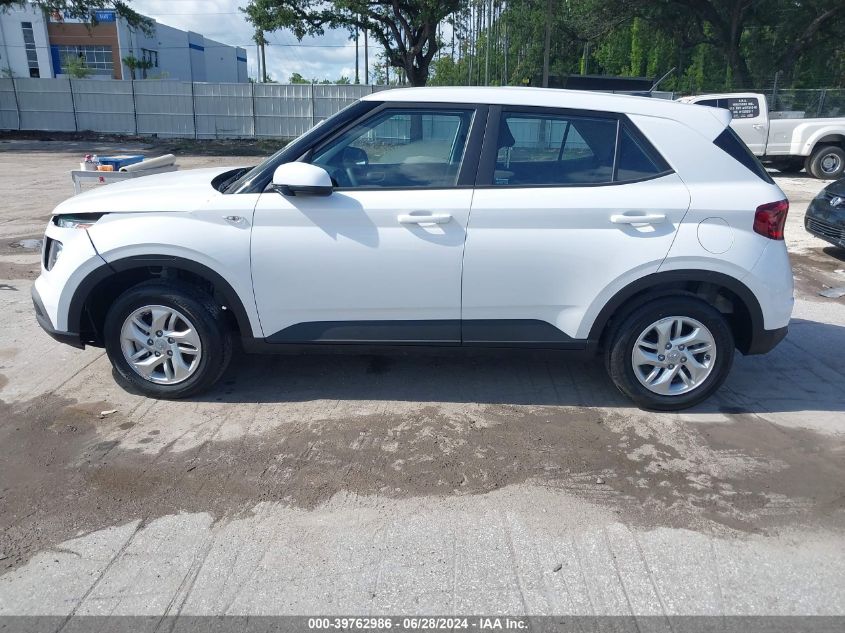 2024 Hyundai Venue Se VIN: KMHRB8A30RU283879 Lot: 39762986