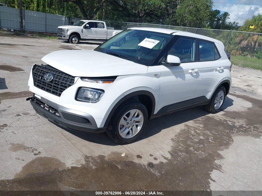 2024 Hyundai Venue Se VIN: KMHRB8A30RU283879 Lot: 39762986