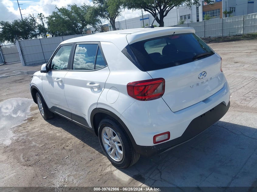 2024 Hyundai Venue Se VIN: KMHRB8A30RU283879 Lot: 39762986