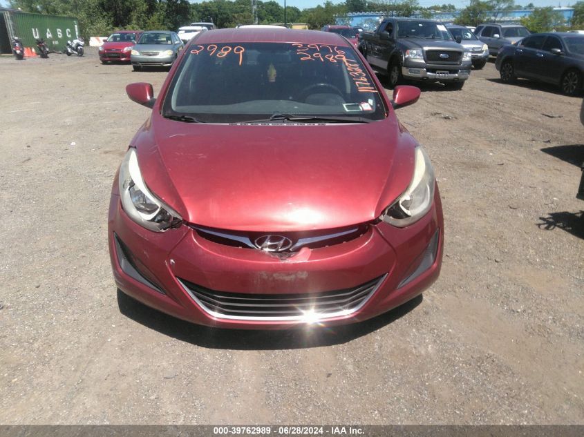 5NPDH4AE9GH751770 2016 HYUNDAI ELANTRA - Image 16