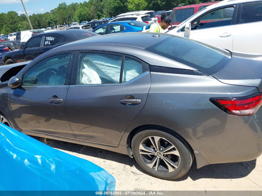 2022 Nissan Sentra Sv VIN: 3N1AB8CV1NY268835 Lot: 39762993