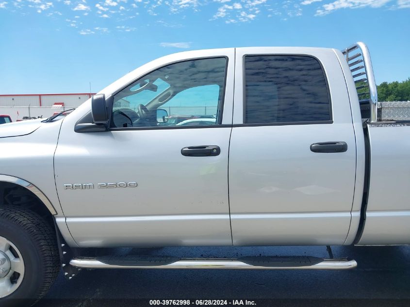 2003 Dodge Ram 2500 St/Slt VIN: 3D7KU28C23G789829 Lot: 39762998