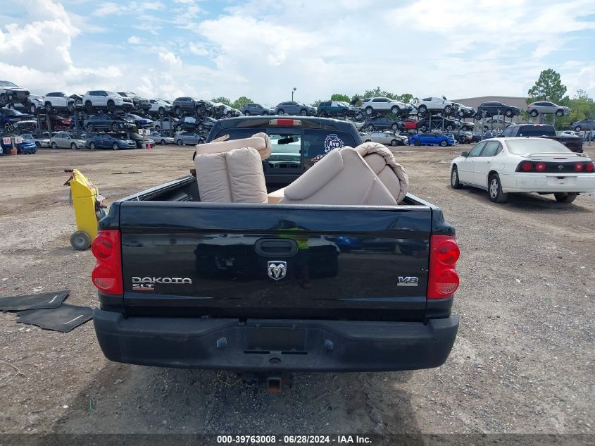 2007 Dodge Dakota Slt VIN: 1D7HE42P27S159869 Lot: 39763008