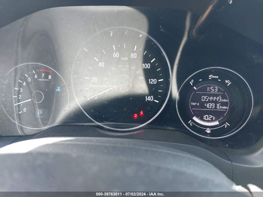2018 HONDA HR-V EX - 3CZRU5H59JG705198