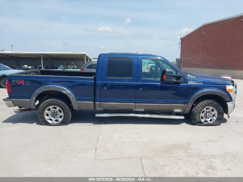 2011 Ford F-250 Lariat VIN: 1FT7W2B64BEA51405 Lot: 39763025