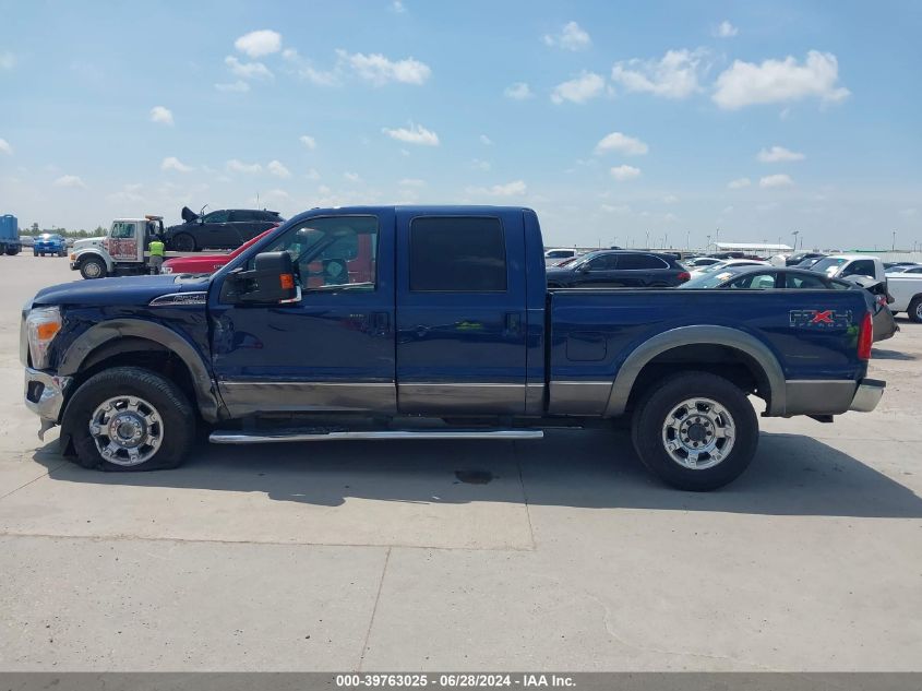 2011 Ford F-250 Lariat VIN: 1FT7W2B64BEA51405 Lot: 39763025