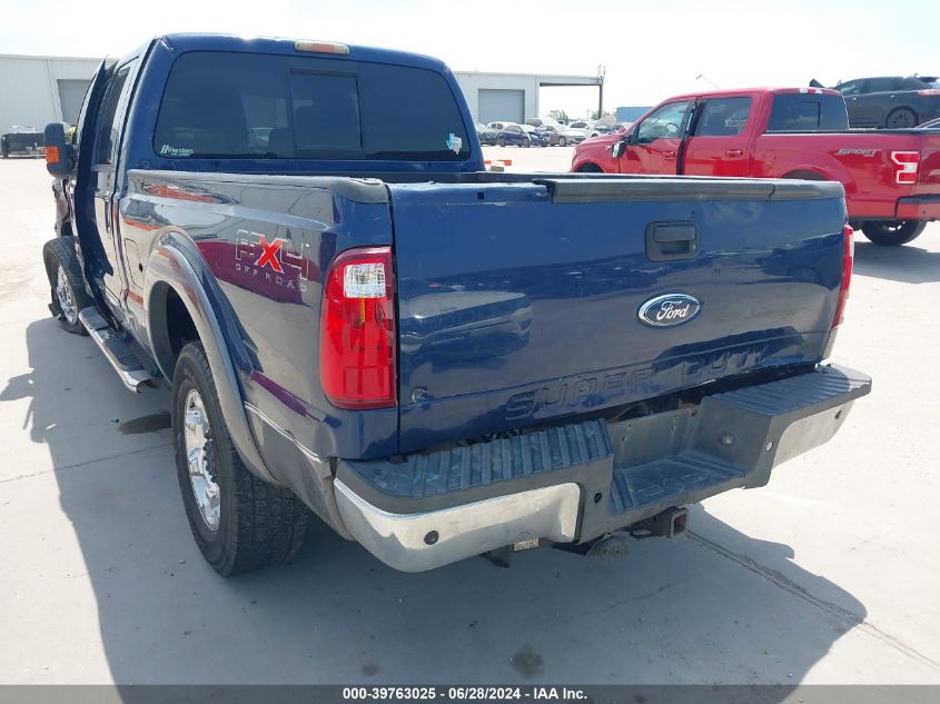 2011 Ford F-250 Lariat VIN: 1FT7W2B64BEA51405 Lot: 39763025